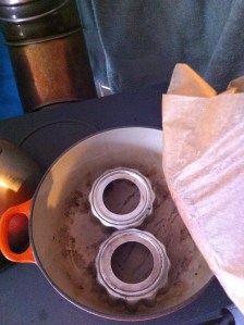 Put something in the base of the 'oven'