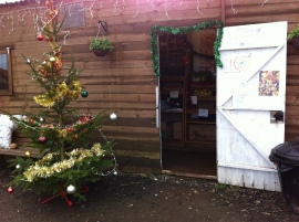 Fownhope Farm Shop Christmas Tree