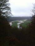 Wye floods from Capler&nbsp;viewpoint