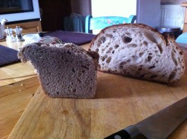 Soda bread and sourdough