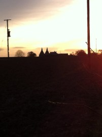 Sunset over Lillands