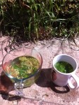 Elderflower and mint&nbsp;tea