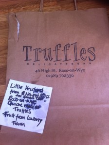 Truffles goody bag