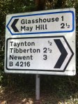 Glasshouse to Taynton