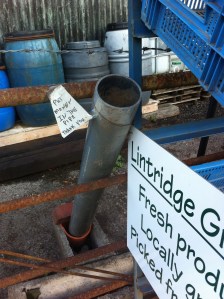 Put the money in the pipe